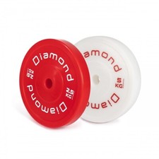 Diamond Fitness Dischi Bumper Technique Ø45 mm foro Ø50 mm Pesi Tecnici Palestra