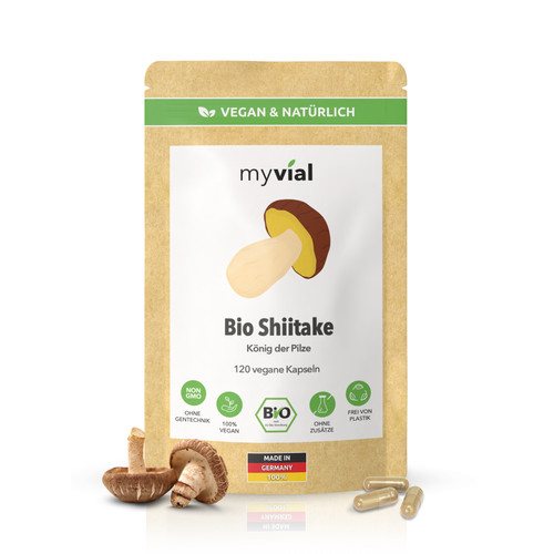 Capsule shiitake bio - bio, 120