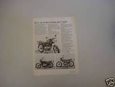 advertising Pubblicità 1975 HONDA CB 400 F - CB 500 T