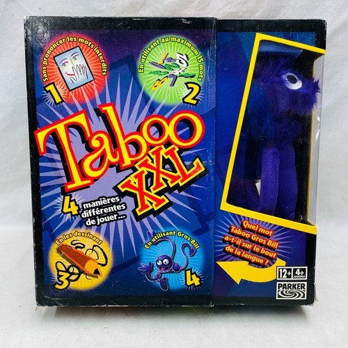 Taboo xxl board game hasbro - xxl,