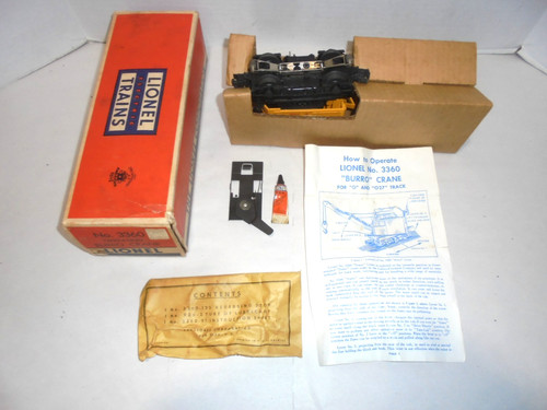Lionel 3360 gru burro - 3360,
