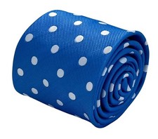 Cravatta Blu Elettrica Media