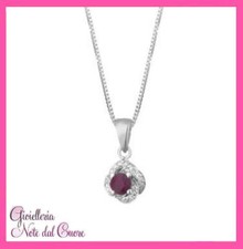 CIONDOLO IN ORO BIANCO 18K CON