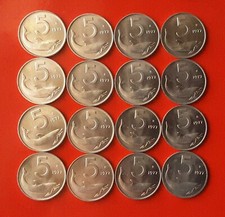 LOTTO DI 16 MONETE DA 5 LIRE