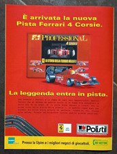 ADVERTISING PUBBLICITA' POLISTIL PISTA FERRARI 4 CORSIE LA LEGGENDA IN PISTA