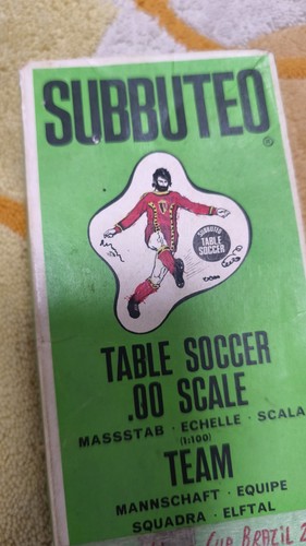 Subbuteo belgio team squadra - belgio,
