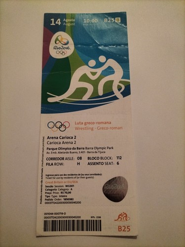 Biglietto olimpiadi 08 - biglietto,