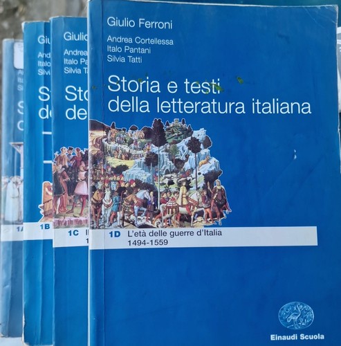 Storia testi della - storia, e