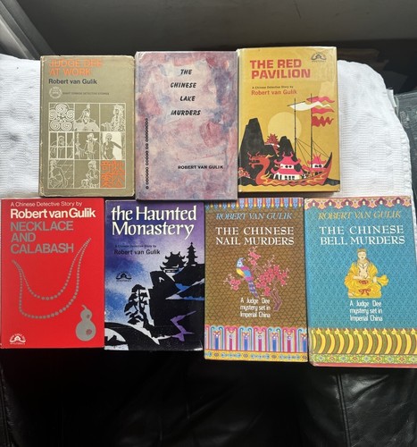 Seven robert van gulik novels - van,