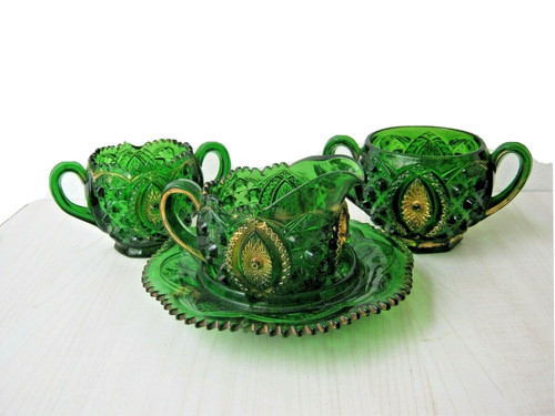 Set tazze cristallo lattiera - tazze,