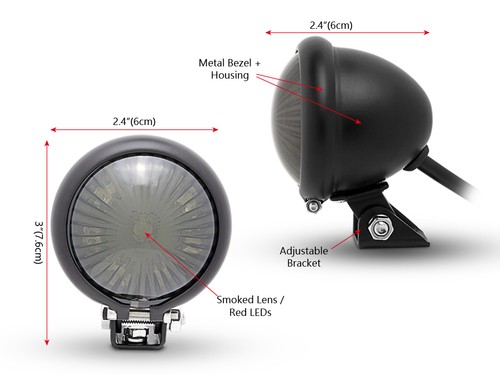 Fanale posteriore moto led per - moto,
