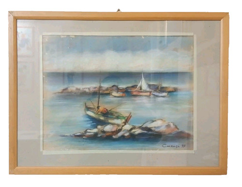 Quadro pastello cartoncino - quadro,