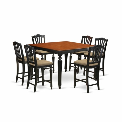 Chel7 blk set tavolo - chel7-blk-c, altezza