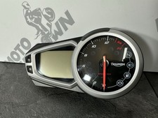Cruscotto orologi Speedo Triumph Street Triple 675 R 2015 16470 miglia 2013-2016 OEM