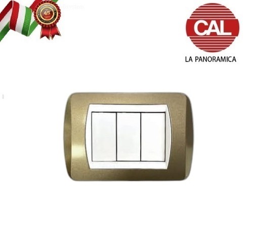Placca champagne metallo - placca,