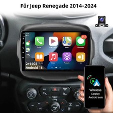 9" per Jeep Renegade 2014-2024