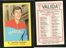Figurina Campioni dello Sport Panini 1970-71 n.25 Visini (Atletica) Nuova! ▓