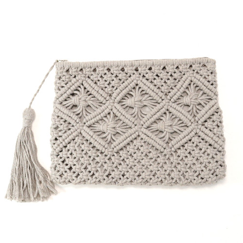 Pochette boho macramè piccola