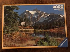 puzzle paesaggio - 3000 pezzi oggetto vintage 1983