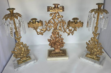 Antico set candelabro francese