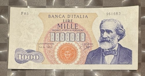 1000 lire verdi tipo - 1000,