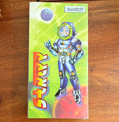 Swatch space guy swiss made - space,