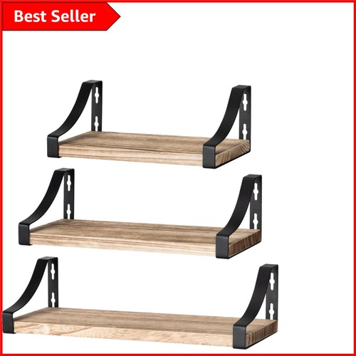 Scaffali galleggianti rustici - scaffali,