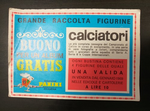 Buono panini calciatori grande - buono,