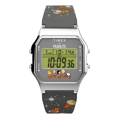 Timex t80 peanuts space 34mm - peanuts,