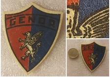Emblema calcio⚽️GENOA??VINTAGE patch STOFFA toppa STEMMA felpa no gagliardetto