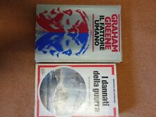 Graham Greene Il fattore umano e Edwyn Gray i dannai della guerra 2 libri