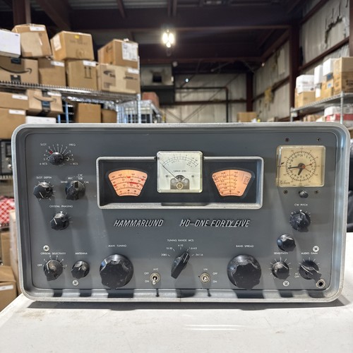 Hammarlund 145 receiver - hammarlund,