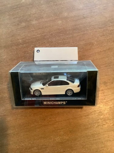 Minicar bmw e46 bianco - 1/43,