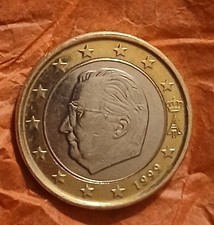 1 euro Belgio 1999, moneta