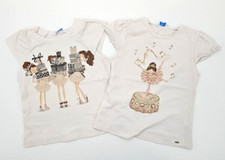 T-shirt bambina Mayoral maglia manica corta set di 2 in cotone taglia 110/116 (5-6 anni)