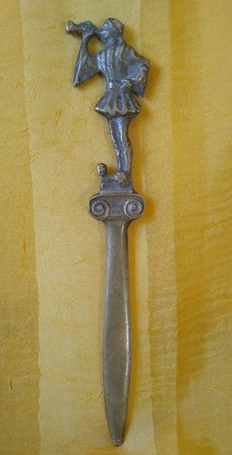 Antico tagliacarte ottone - , da