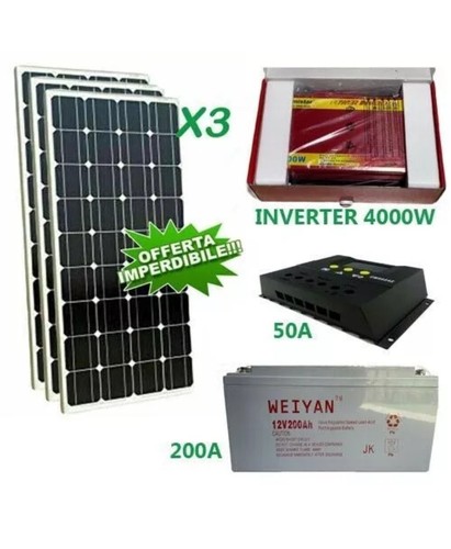 Kit fotovoltaico 3kw - fotovoltaico,