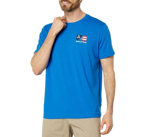 Nautica shirt uomo - t-shirt, grafica