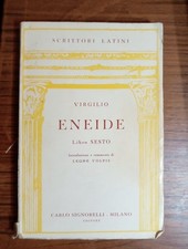 Eneide Libro sesto Virgilio Scrittori Latini 1962 Carlo Signorielli Editore
