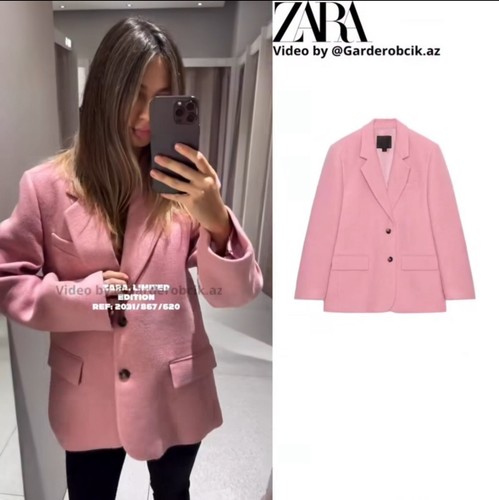 Zara giacca blazer oversize - giacca,