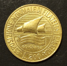 200 LIRE 1992 FDC UNC
