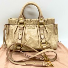 Borsa a mano Miu Miu Vitello