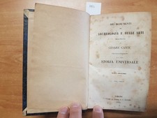 DEI MONUMENTI DI ARCHEOLOGIA E