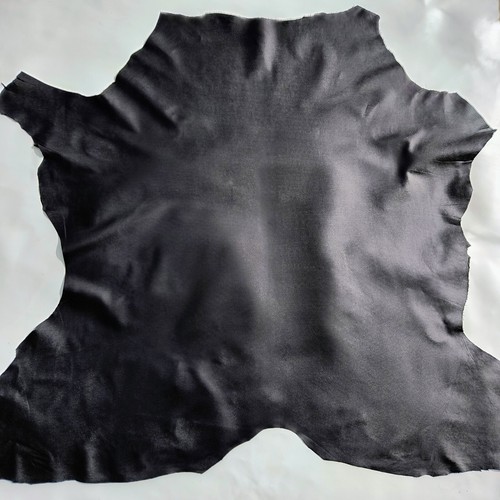 Vera pelle nera capra morbida - vera,