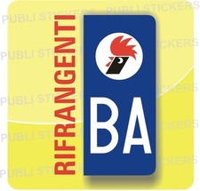 ADESIVO TARGA EUROPEA PER AUTO