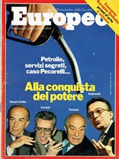 EUROPEO 1980/48=CASO MINO PECORELLI=RENATO BRIANO=POZZETTO=AUSCHWITZ=MARCO POLO=
