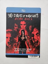 30 Giorni di Notte Giorni Oscuri Film Horror Dvd Noleggio Copertina NO DVD