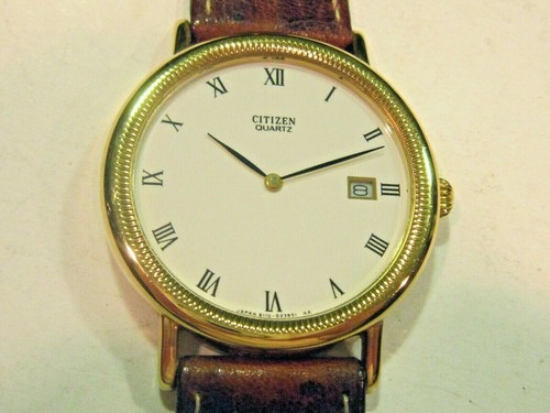Reloj citizen quartz chapado - reloj,