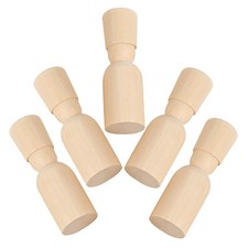  5 pezzi bambole con pioli di