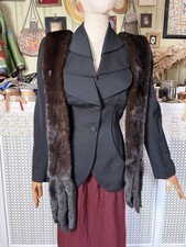 Stola sciarpa visone vintage
